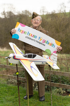 Chris Jones is taking on a wing walking challenge for Hope House. Picture: Matt Price
