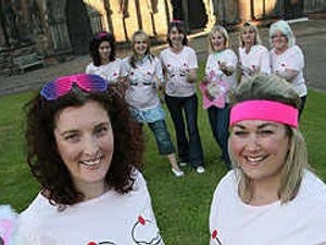 Supporting image for story: The nine-mile hen night trek