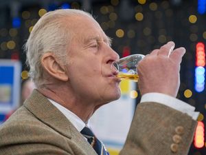 Supporting image for story: Charles tries award-winning whisky during Campbeltown visit