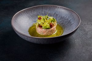Salmon rillette