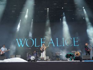 Supporting image for story: Wolf Alice ’emotional’ after nearly missing Glastonbury set over travel issues