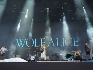 Supporting image for story: Wolf Alice ’emotional’ after nearly missing Glastonbury set over travel issues