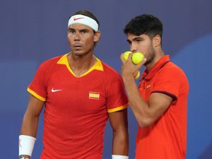 Supporting image for story: Rafael Nadal and Carlos Alacaraz launch Olympics doubles bid in style