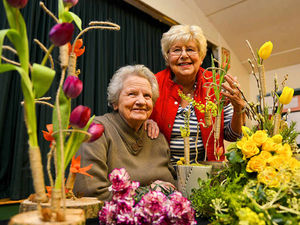 Supporting image for story: Shropshire flower club celebrating 50th anniversary