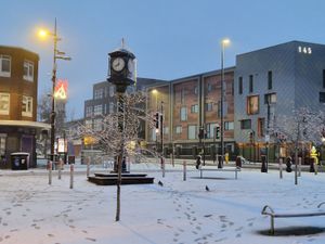 Snow in West Bromwich