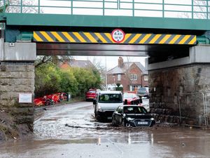 Supporting image for story: Storm Eunice exacerbates flooding problem on Wem road
