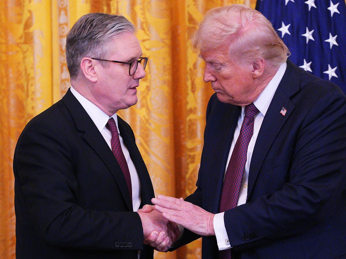 UK and US strike tech deal as Trump arrives for state visit