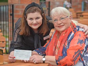 Supporting image for story: Rotary Club of Shrewsbury presents £2,000 cheque to agricultural charity cause