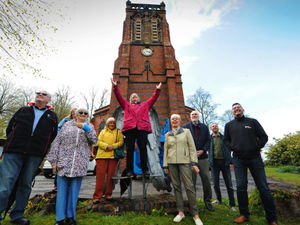 Supporting image for story: Joy as clock installed in church 146 years after it was built