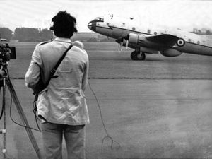 Supporting image for story: 'The world has lost its great leaders,' says reader: Your Letters, and a 1977 picture of the last Hastings aircraft at RAF Cosford