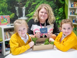 Supporting image for story: Stafford pupils crowned in homebuilder’s shoebox garden competition