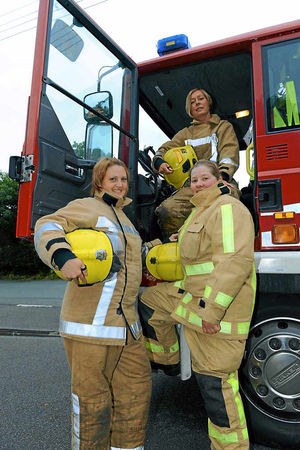 Jennie Cranage, Ruth Walkerdine and Sarah Cartwright 