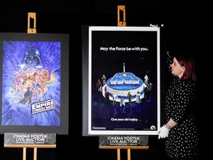 Supporting image for story: Original Star Wars poster among iconic movie memorabilia going under the hammer
