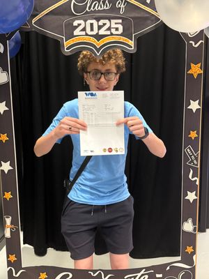 Yad Saleh celebrates success