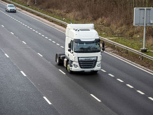 Supporting image for story: More than 170 drivers caught out by M6 police in lorry cabs