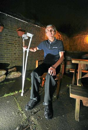 Mr Payne was unconscious for three weeks