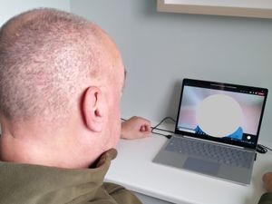 Supporting image for story: Help for those facing online health appointments