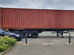 Supporting image for story: Huge trailer ditched by thieves in Oldbury reunited with owner