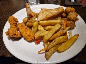 Colourful and fresh food for my starter