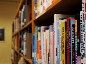 Supporting image for story: Library visits drop by 10 per cent