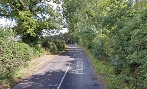 The narrow county roads of Humber Lane