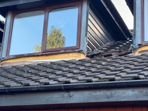 The damage to the roof caused at Excel Church in Bilston