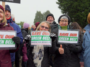 Supporting image for story: More than 500 residents take to the streets as community march sets to save historic Burntwood green belt