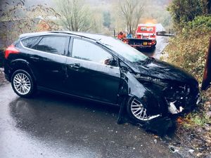 Supporting image for story: Icy conditions lead to Ironbridge crash