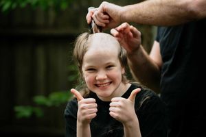 Brooke has already raised more than £2,300 – with donations still coming in