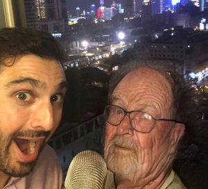 Tim was a little tender to record the first poddy of the season 