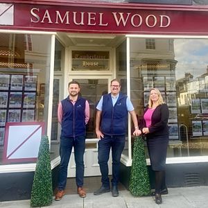 Samuel Wood Estate Agents in Ludlow received a Gold Award at the British Property Awards 
