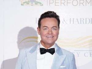 Stephen Mulhern in a bow tie and jacket