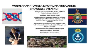 Wolverhampton Sea & Royal Marine Cadets need YOU!