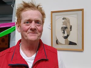 Supporting image for story: Artist's exhibition inspired by his cancer battle