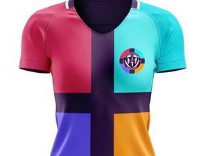 Supporting image for story: Specially designed shirts on sale to help girls' football teams 