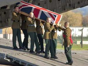 Supporting image for story: Funeral parade for Shropshire soldier Aaron McCormick