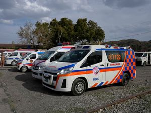 Supporting image for story: Insurgents who attacked passenger train killed 21 hostages, Pakistan army says