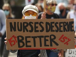 Supporting image for story: Councillor recovering from Covid-19 calls for bigger pay rise for nurses