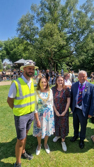 Colleagues and Local dignitaries in attendance