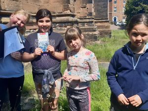 Supporting image for story: Pupils help to count nature on grounds of Lichfield Cathedral