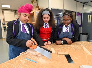Students are taught a range or vital life skills, including design and technology