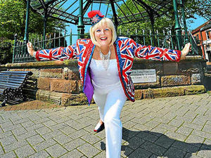Supporting image for story: Britain's Got Talent star Jean Martyn in Cannock jubilee concert