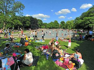 Supporting image for story: Place in the sun? I prefer my place on the sofa