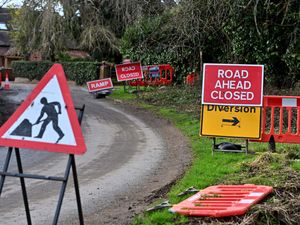 Supporting image for story: What roadworks on busy route look like as three-month closure gets under way