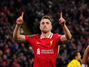 Supporting image for story: Liverpool duo Diogo Jota and Alisson Becker in training boost before Girona trip
