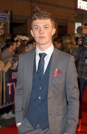 Harry Kirton, who plays Finn, helps cast members with their Brummie accents