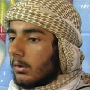 London Bridge killer, Usman Khan, in 2008. Khan had been living in a flat in Stafford prior to Friday's terror attack. Picture: BBC 