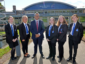 Supporting image for story: Lie-ins are over but students happy to be back in the classroom