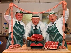 Supporting image for story: 'We're the best butchers in the Midlands and the proof is in the serving' - Staff at Essington Farm celebrate prestigious award