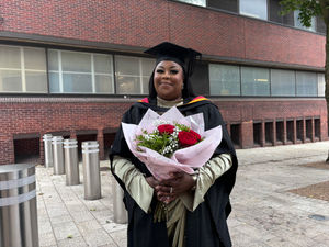 Dorcas Araromi was among the graduates